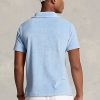 AZURE Men’s Ralph Lauren Custom Slim Fit Terry Polo Shirts AZURE Men’s Ralph Lauren Custom Slim Fit Terry Polo Shirts