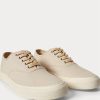 Beige Men’s Ralph Lauren Canvas Sneakers Beige Men’s Ralph Lauren Canvas Sneakers