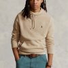 Beige Men’s Ralph Lauren Textured Cotton Hooded Jumper Sweaters Beige Men’s Ralph Lauren Textured Cotton Hooded Jumper Sweaters