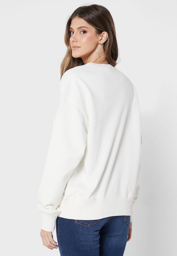 Beige Women’s Ralph Lauren Graphic Knitted Sweatshirts