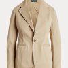 Beige Women’s Ralph Lauren Stretch Twill Blazers