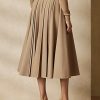 Beige Women’s Ralph Lauren Witley Stretch Flannel Skirts