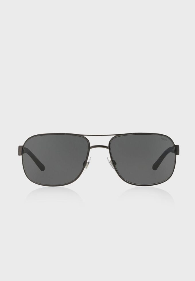 Black Men’s Ralph Lauren 0Ph3093 Oversized Sunglasses