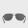 Black Men’s Ralph Lauren 0Ph3093 Oversized Sunglasses