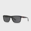 Black Men’s Ralph Lauren 0PH4153 Square Sunglasses