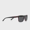 Black Men’s Ralph Lauren 0PH4153 Square Sunglasses
