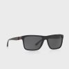 Black Men’s Ralph Lauren 0PH4153 Square Sunglasses
