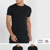 Black Men’s Ralph Lauren 2 Pack Essential Crew Neck T Shirts