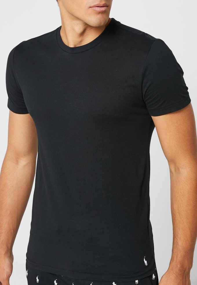 Black Men’s Ralph Lauren 3 Pack Assorted Crew Neck T Shirts