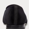 Black Men’s Ralph Lauren Alonzo Embroidered Velvet Dress Shoes Black Men’s Ralph Lauren Alonzo Embroidered Velvet Dress Shoes