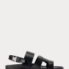 Black Men’s Ralph Lauren Biorn Calfskin Sandals