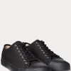Black Men’s Ralph Lauren Canvas Sneakers