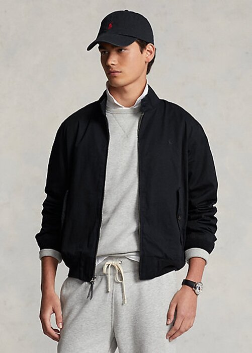 Black Men’s Ralph Lauren Cotton Twill Jackets Black Men’s Ralph Lauren Cotton Twill Jackets