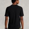 Black Men’s Ralph Lauren Custom Slim Fit Performance Jersey T Shirts