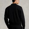 Black Men’s Ralph Lauren Double-Knit Bomber Jackets