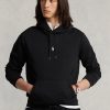 Black Men’s Ralph Lauren Double-knit   Hoodie