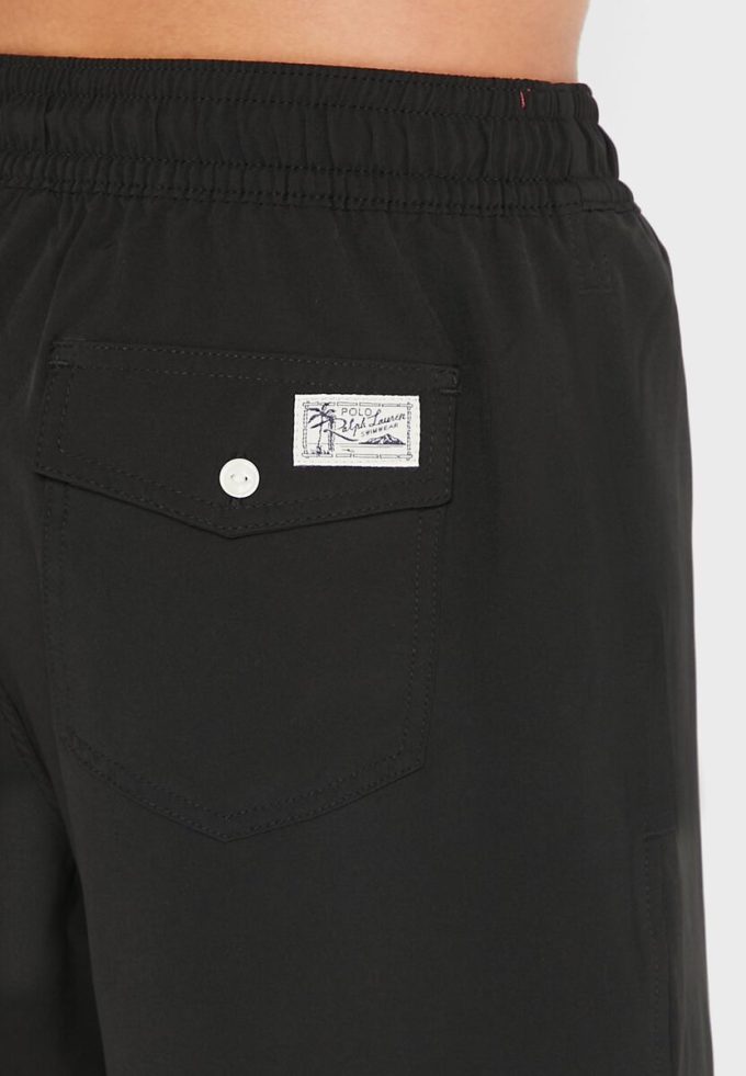 Black Men’s Ralph Lauren Drawstring Swim Shorts