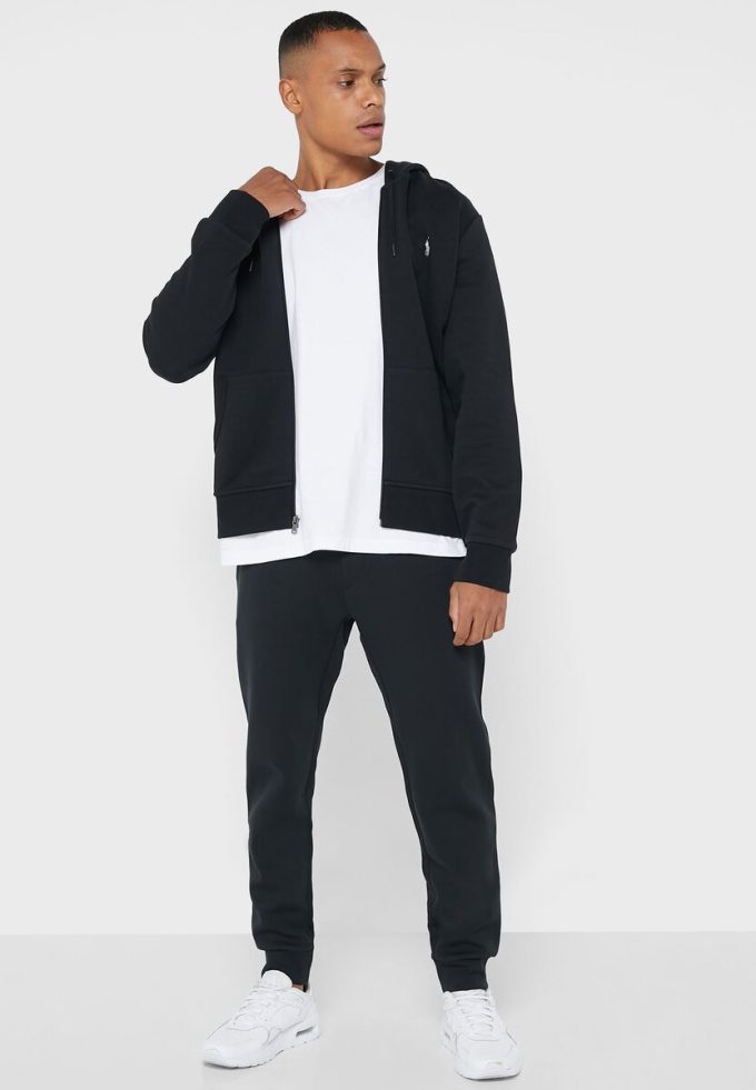 Black Men’s Ralph Lauren Essential Hoodie