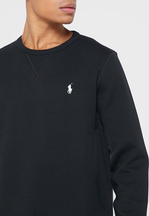 Black Men’s Ralph Lauren Essential Sweatshirt Black Men’s Ralph Lauren Essential Sweatshirt