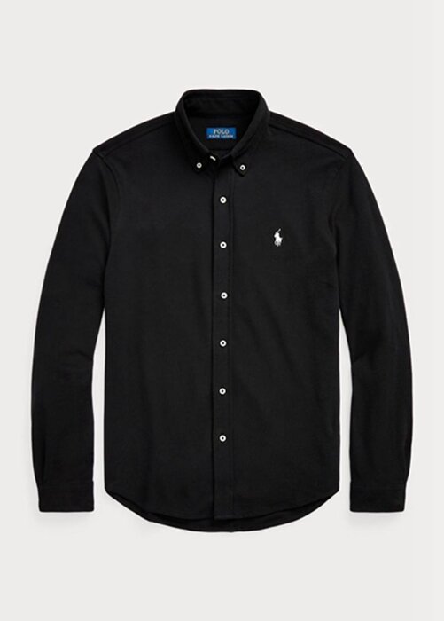 Black Men’s Ralph Lauren Featherweight Mesh Shirts Black Men’s Ralph Lauren Featherweight Mesh Shirts