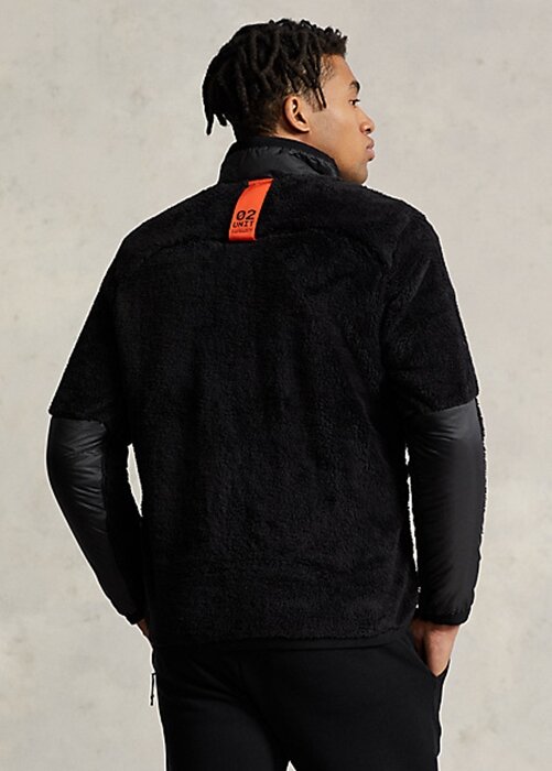 Black Men’s Ralph Lauren Pile Fleece Jackets Black Men’s Ralph Lauren Pile Fleece Jackets