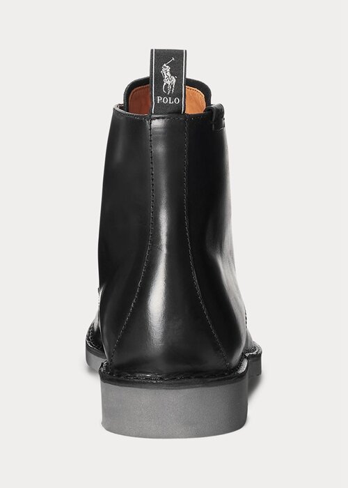 Black Men’s Ralph Lauren Talan Leather Boots Black Men’s Ralph Lauren Talan Leather Boots