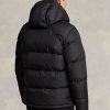Black Men’s Ralph Lauren Water-Repellent Down Jackets Black Men’s Ralph Lauren Water-Repellent Down Jackets