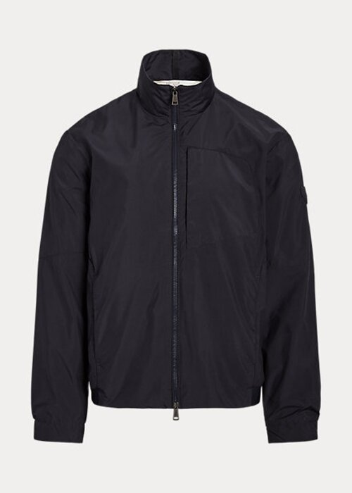 Black Men’s Ralph Lauren Water-Repellent Packable Jackets Black Men’s Ralph Lauren Water-Repellent Packable Jackets
