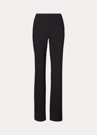 Black Women’s Ralph Lauren Alandra Stretch Wool Pants