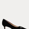 Black Women’s Ralph Lauren Amory Velvet Heels