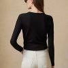 Black Women’s Ralph Lauren Cashmere Crewneck Sweaters