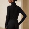 Black Women’s Ralph Lauren Cashmere Turtleneck Sweaters