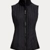 Black Women’s Ralph Lauren Hybrid Performance Full-Zip Vest