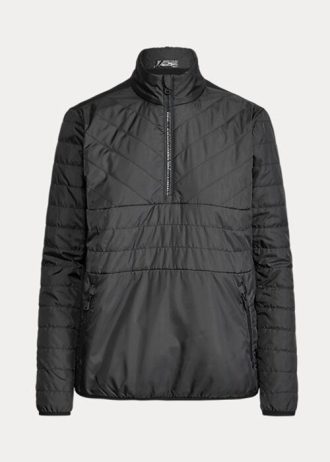 Black Women’s Ralph Lauren Hybrid Quarter-Zip Sweatshirts