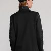 Black Women’s Ralph Lauren Hybrid Quarter-Zip Sweatshirts