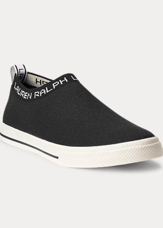 Black Women’s Ralph Lauren Jordyn Slip-On Sneakers