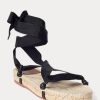 Black Women’s Ralph Lauren Lace-Ups Sandals