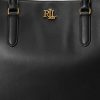 Black Women’s Ralph Lauren Leather Large Marcy Satchel Bags