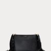 Black Women’s Ralph Lauren Leather Medium Elaina Crossbody Bags
