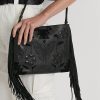 Black Women’s Ralph Lauren Leather Medium Elaina Crossbody Bags
