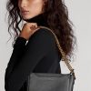Black Women’s Ralph Lauren Leather Mini Sloane Crossbody Bags