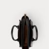Black Women’s Ralph Lauren Leather Mini Sloane Satchel Bags