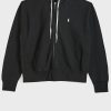 Black Women’s Ralph Lauren Logo Drawstring Hoodie