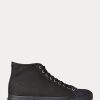 Black Women’s Ralph Lauren Mayport Canvas Sneakers