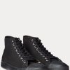 Black Women’s Ralph Lauren Mayport Canvas Sneakers