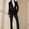 Black Women’s Ralph Lauren Parker Stretch Wool Jackets