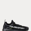Black Women’s Ralph Lauren Polo Sport Tech Racer Sneakers Black Women’s Ralph Lauren Polo Sport Tech Racer Sneakers