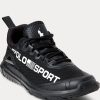 Black Women’s Ralph Lauren Polo Sport Tech Racer Sneakers Black Women’s Ralph Lauren Polo Sport Tech Racer Sneakers