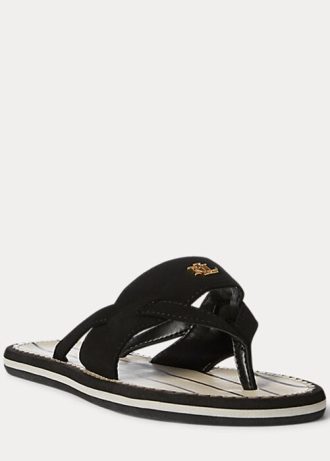Black Women’s Ralph Lauren Rosalind Slippers