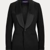 Black Women’s Ralph Lauren Sawyer Wool Tuxedo Jackets